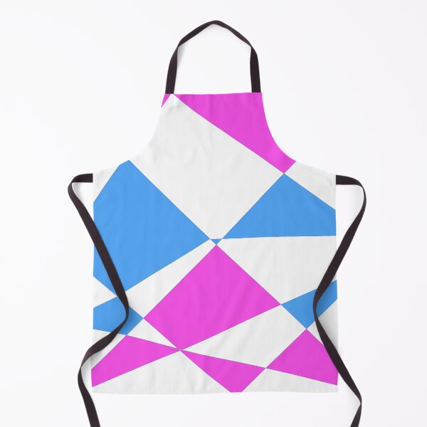 Aperçu de l'œuvre Motif géométrique rose, blanc et bleu créée et vendue par iconatastic.