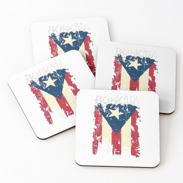 Item preview, The Puerto Rican Caribbean pride flag designed and sold by yoca44.