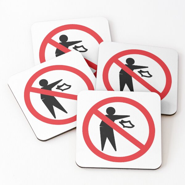 Item preview, Do Not Throw Rubbish Here designed and sold by ProhibitionStickers.
