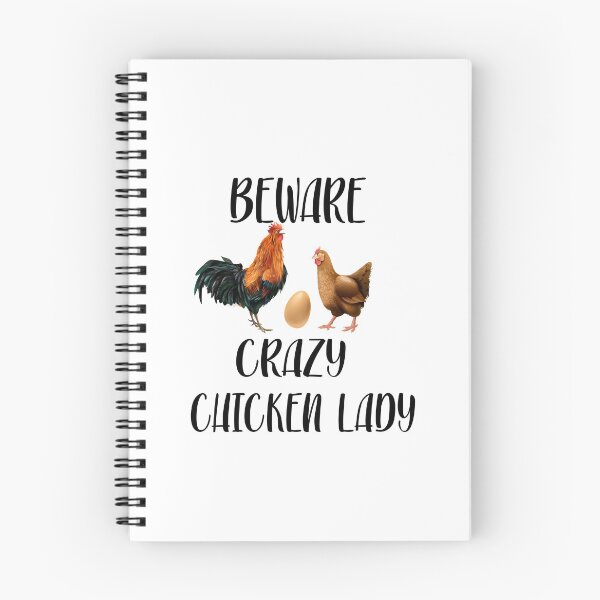 Item preview, Beware Crazy Chicken Lady Classic T-Shirt designed and sold by Ikgha.
