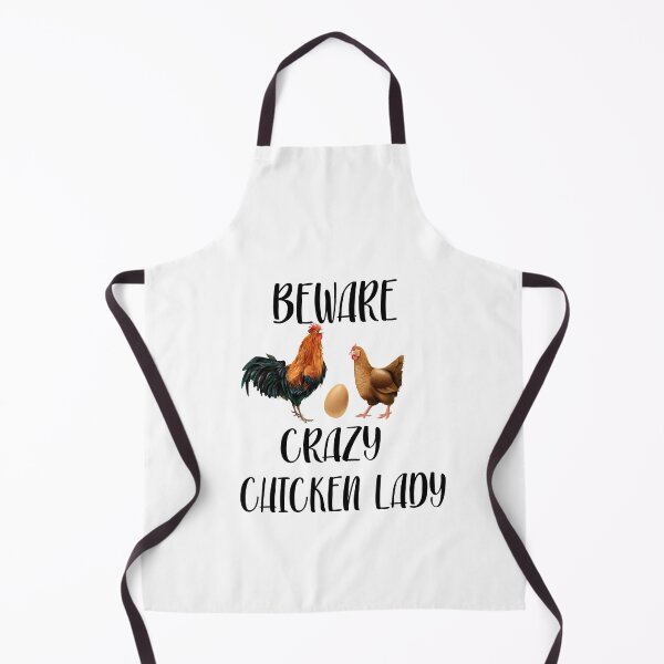 Item preview, Beware Crazy Chicken Lady Classic T-Shirt designed and sold by Ikgha.