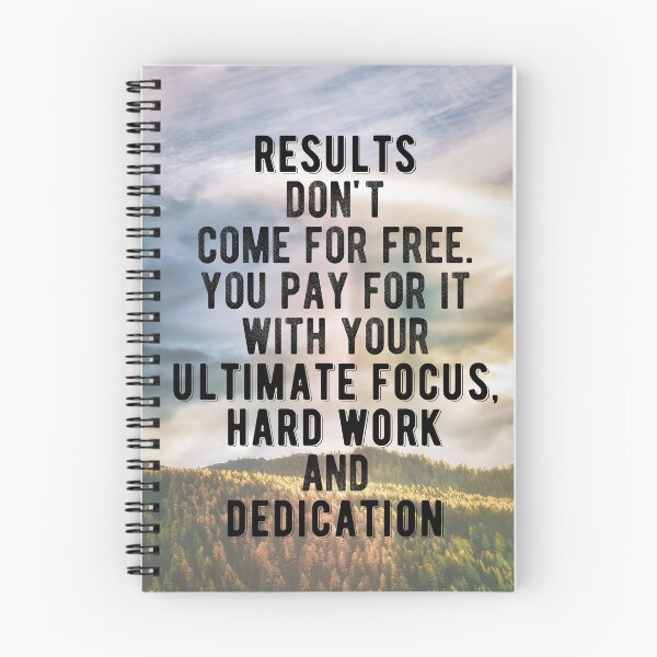 Item preview, Ultimate Focus, Hard Work & Dedication Quote designed and sold by MotivationFlow.