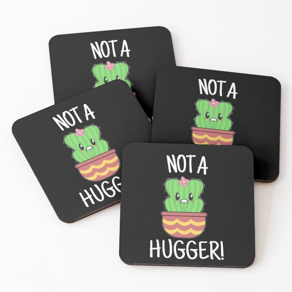 Item preview, Not A Hugger Cute Angry Cactus Kawaii Cacti Historieta divertida designed and sold by Gordon Nelson.