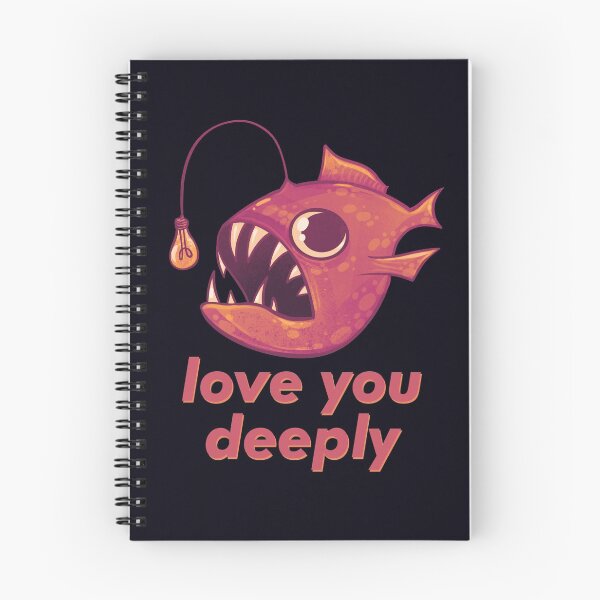 Item preview, Love You Deeply Anglerfish Creature (Red) designed and sold by GalaxyChicken.