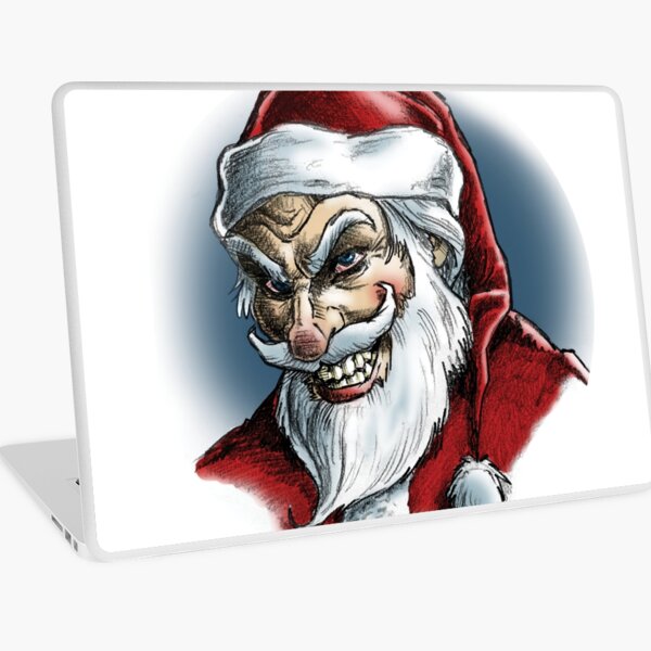 Evil Santa Laptop Skin