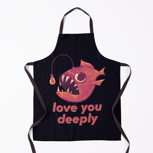Item preview, Love You Deeply Anglerfish Creature (Red) designed and sold by GalaxyChicken.