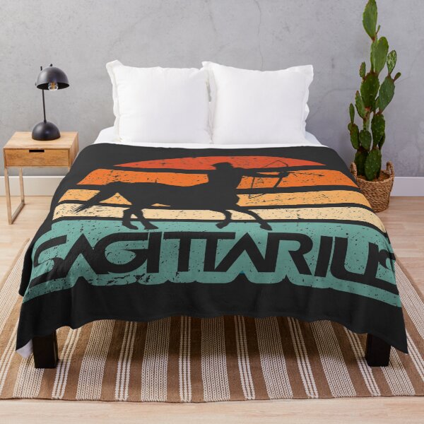 Item preview, Sagittarius retro sun sunset designed and sold by CecyLL.