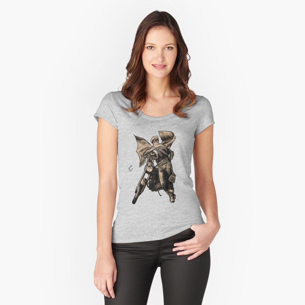 Item preview, Fitted Scoop T-Shirt designed and sold by SlideRulesYou.