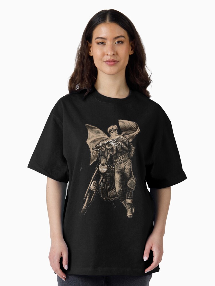 Thumbnail 2 of 7, Oversized T-Shirt, Cthulon Brando, 2014 designed and sold by SlideRulesYou.