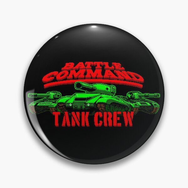 Item preview, Tank Crew Battle Command 8 bit art designed and sold by 8FistsofTees.