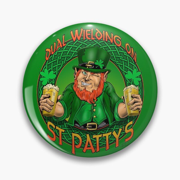 Artikelvorschau, Dual Wielding am St. Patty's Day entworfen und verkauft von ReyFlores.