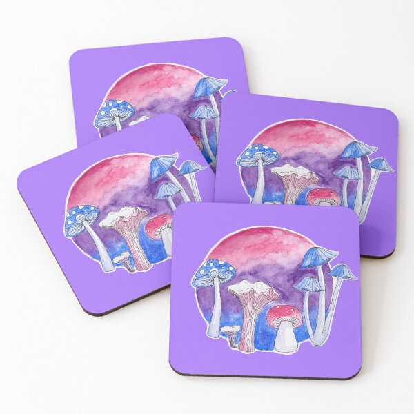 Item preview, bi mushrooms designed and sold by raesins.