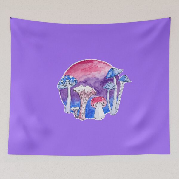 Item preview, bi mushrooms designed and sold by raesins.