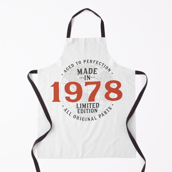 Item preview, Made In 1978 Limited Edition T-Shirt, All Original Parts, Aged To Perfection, Vintage Design, Gift For Who Was Born In 1978 designed and sold by UniqueStylistic.