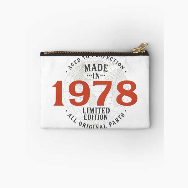 Item preview, Made In 1978 Limited Edition T-Shirt, All Original Parts, Aged To Perfection, Vintage Design, Gift For Who Was Born In 1978 designed and sold by UniqueStylistic.