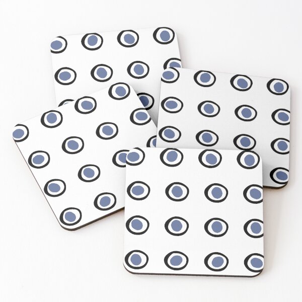 Item preview, Blue dot abstract pattern designed and sold by MinuitSeven.