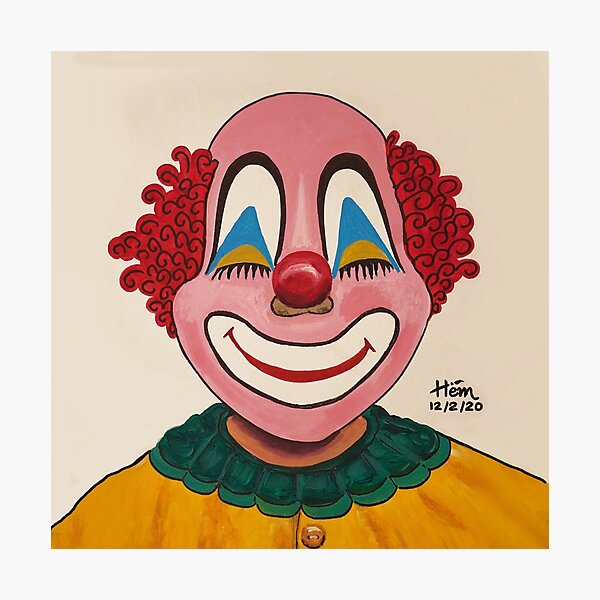 Item preview, Clown Painting designed and sold by hemart.