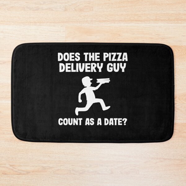 Item preview, Funny Pizza Delivery Guy Anti Valentine´s Day Gift designed and sold by Stronzi.