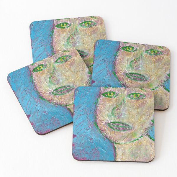 Item preview, "She Dreams of the Happiness She (Believes She) Remembers" Woman's Face designed and sold by Gelarie Johnson.