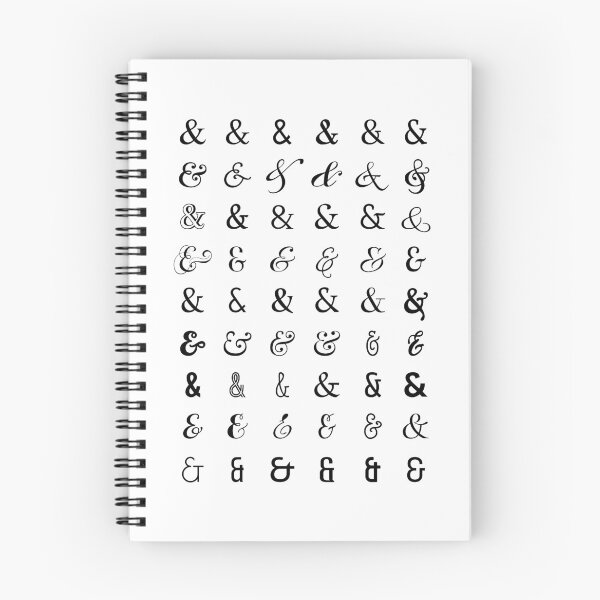 Item preview, Ampersand signs, ampersand poster designed and sold by beakraus.