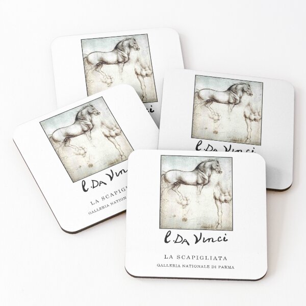 Item preview,  LEONARDO DA VINCI : VINTAGE Gallery Art Show Advertising Print designed and sold by posterbobs.
