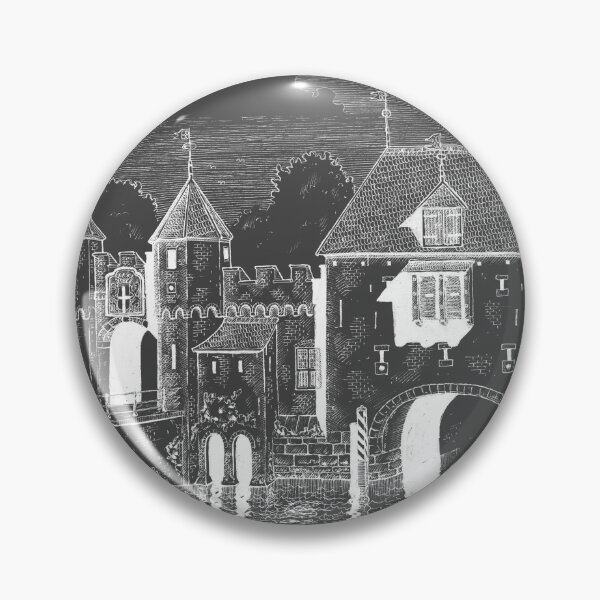 Item preview, The Koppelpoort of Amersfoort (white) designed and sold by peterned.