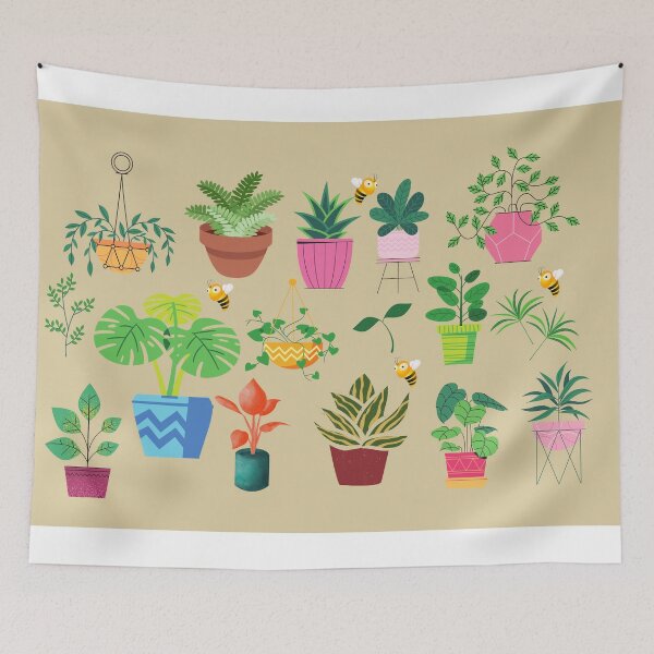 Item preview, Botanical House Plants designed and sold by Crayonjar.