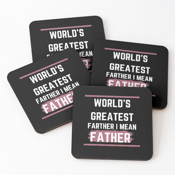 Item preview, World's Best Farter I Mean Father Funny Gift for Dad Men's T-Shirt Fathers Day  designed and sold by piskwi.