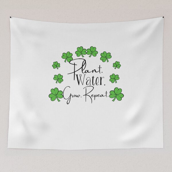 Item preview, Plant Water Grow Repeat designed and sold by VeganAnimal.
