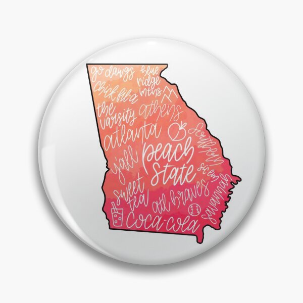 Item preview, GA Landmarks- Georgia  designed and sold by MaggieEDoodles.