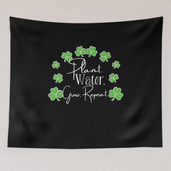 Item preview, Plant Water Grow Repeat designed and sold by VeganAnimal.