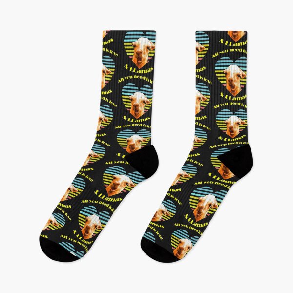 Item preview, All you need is love and llamas retro designed and sold by marosi.
