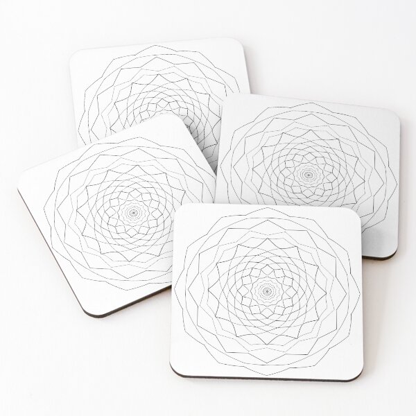 Item preview, Colour your own Mandala Fractal Sacred Geometry designed and sold by SacredJoyometry.