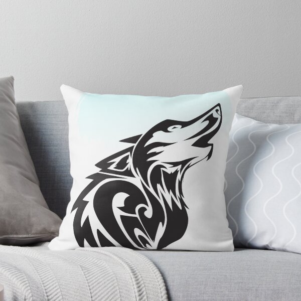 Item preview, Wolf Howling Against a Blue Moon designed and sold by CassieNash.