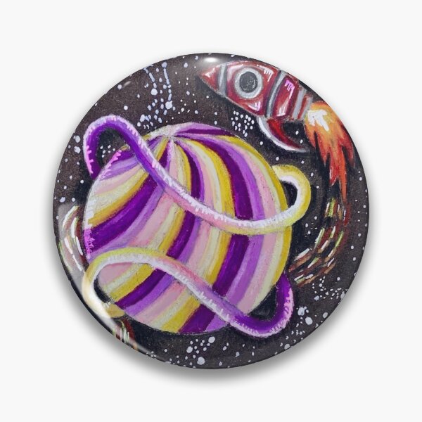 Item preview, Trixic Pride Flag Themed Planet designed and sold by fu3ledbyart.
