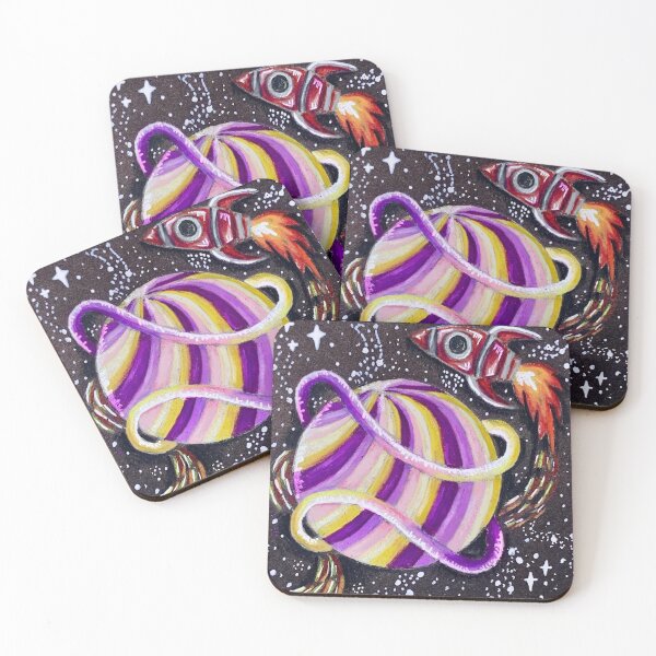 Item preview, Trixic Pride Flag Themed Planet designed and sold by fu3ledbyart.
