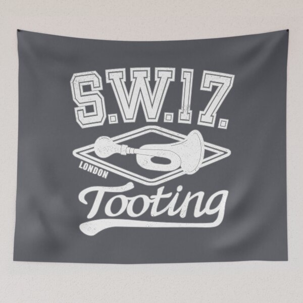 Item preview, Tooting State Of Mind - White/Grey designed and sold by ShorelineSally.