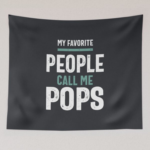 Item preview, My Favorite People Call Me Pops designed and sold by cidolopez.