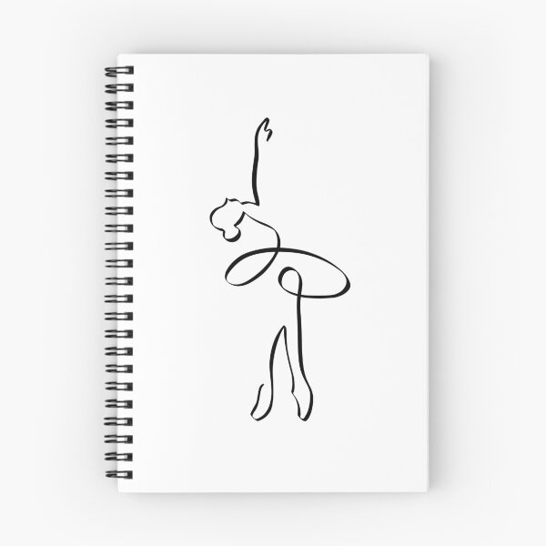 Item preview, BALLERINA LINE ART | Ballet dancer tutu ballet life fitness flexible dance designed and sold by yourtravelguide.