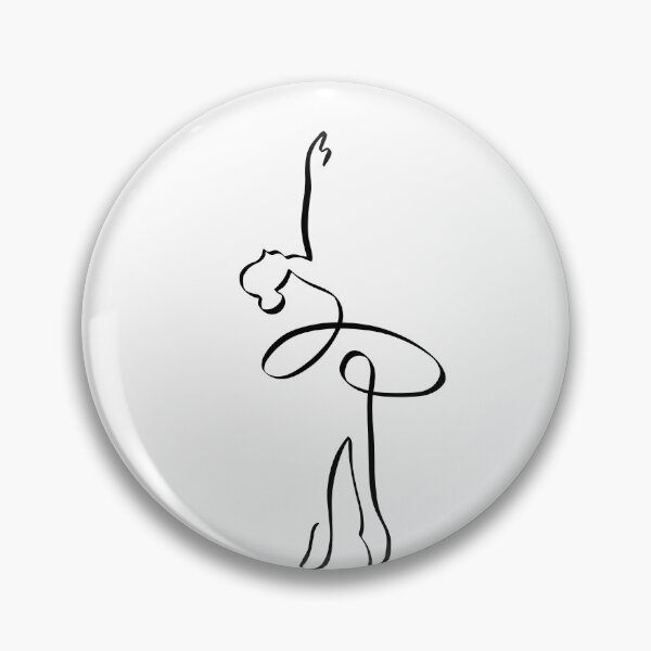 Item preview, BALLERINA LINE ART | Ballet dancer tutu ballet life fitness flexible dance designed and sold by yourtravelguide.