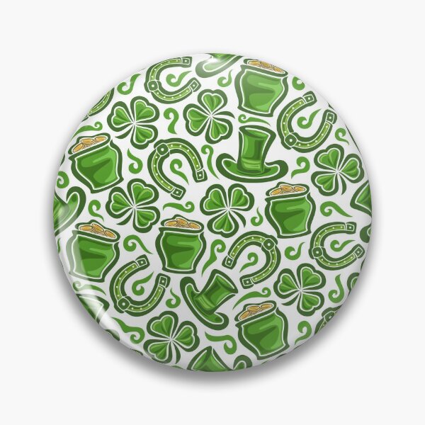 Item preview, St. Patrick's Day Green Composition designed and sold by Chill360.