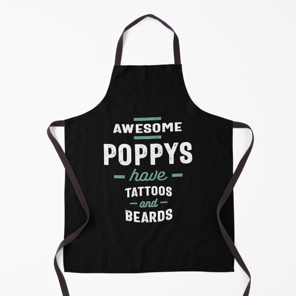 Item preview, Awesome Poppys Have Tattoos and Beards designed and sold by cidolopez.