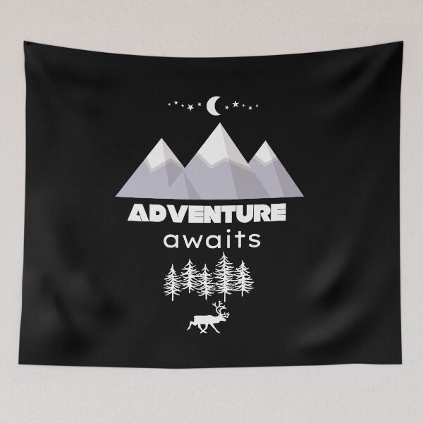 Item preview, Adventure Awaits Design designed and sold by Pique-Interest.