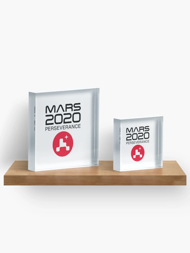 Thumbnail 3 of 5, Acrylic Block, Perseverance Mars Rover Design designed and sold by SD Studios.
