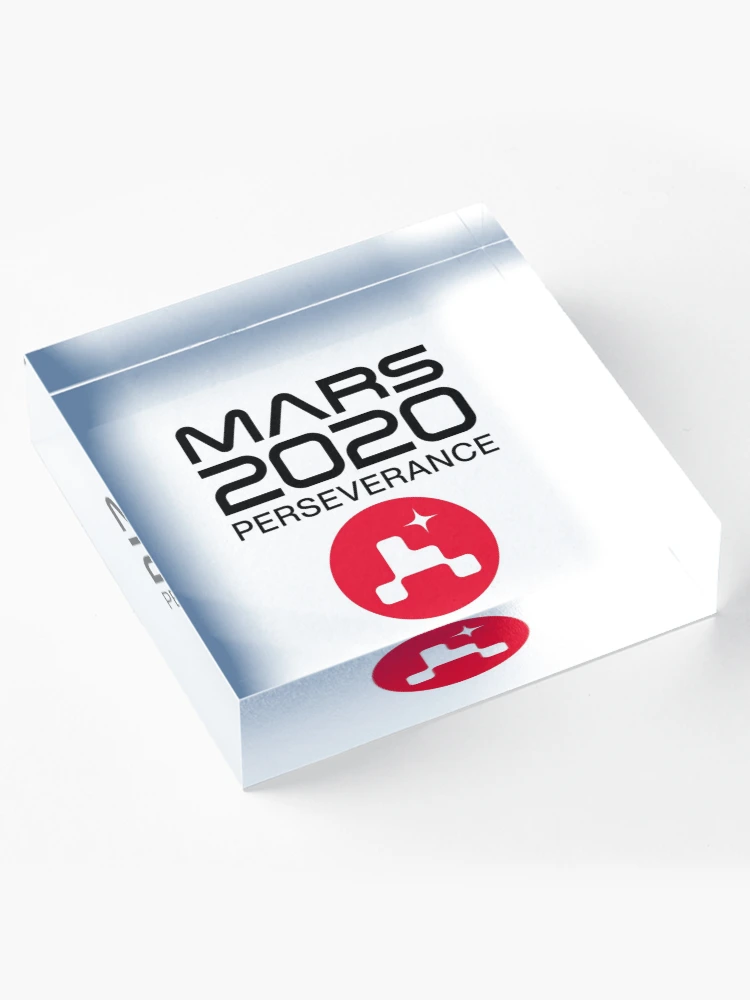 Thumbnail 4 of 5, Acrylic Block, Perseverance Mars Rover Design designed and sold by SD Studios.