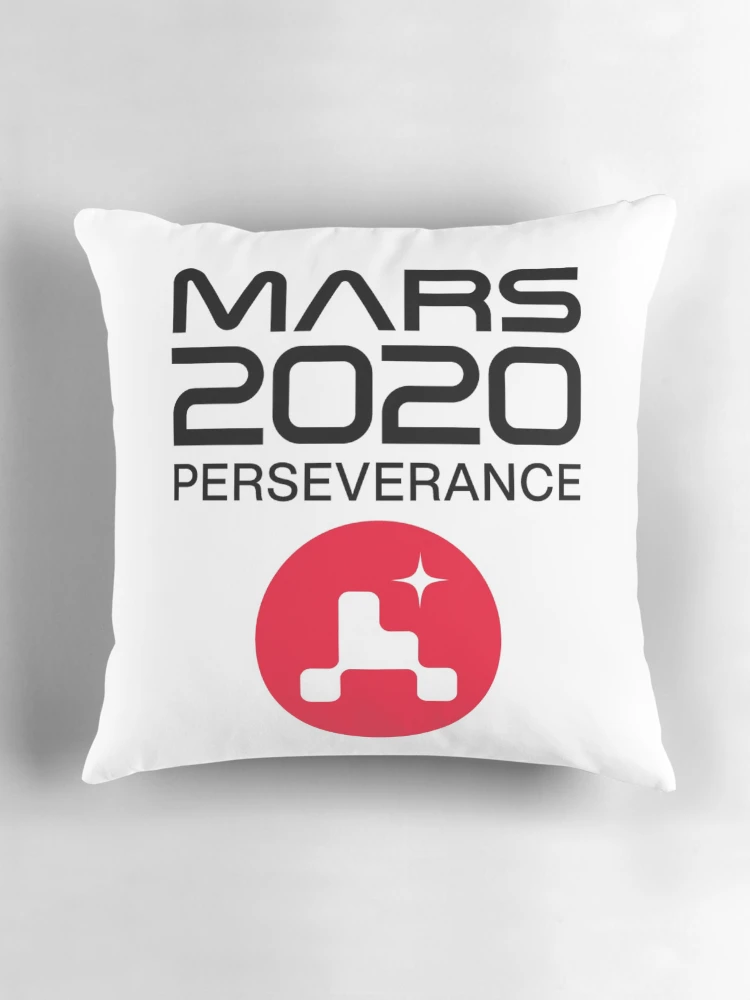 Thumbnail 3 of 4, Pillow, Perseverance Mars Rover Design designed and sold by SD Studios.