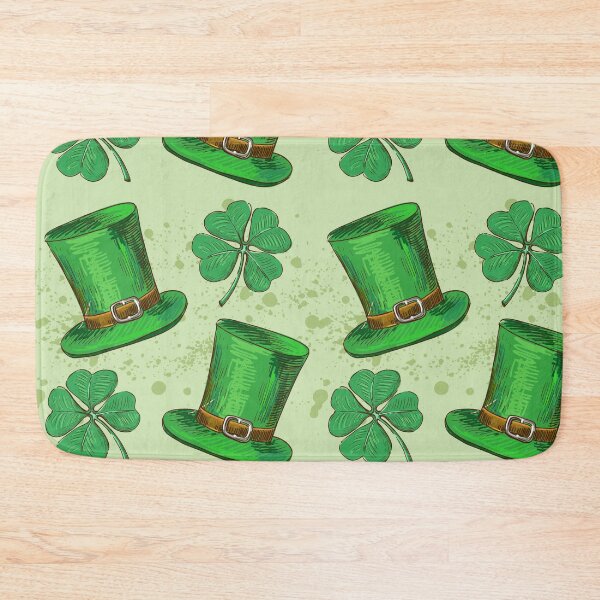 Item preview, St. Patrick's Day Shamrocks And Hats designed and sold by Chill360.