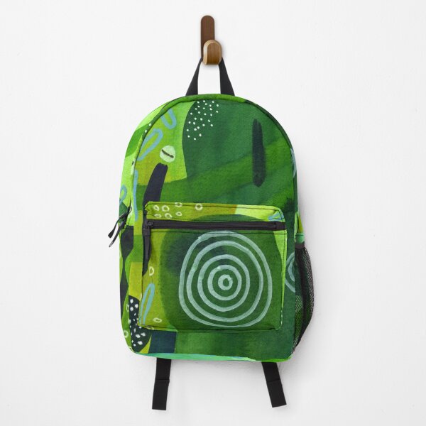 Item preview, Green Abstract Painting designed and sold by NoonFruit.