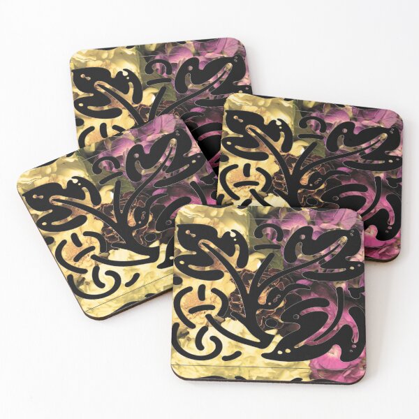 Item preview, floral embroidery in a sepia mood designed and sold by tbshots.