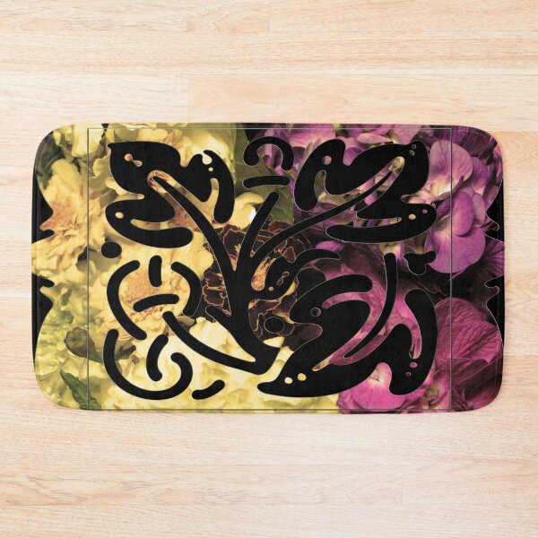Item preview, floral embroidery in a sepia mood designed and sold by tbshots.